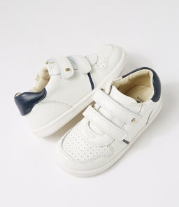IW RILEY BQ WHITE NAVY LEATHER