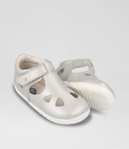 SU ZAP II BQ METALLIC SILVER LEATHER