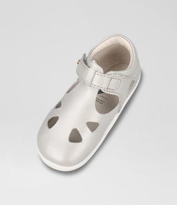 SU ZAP II BQ METALLIC SILVER LEATHER