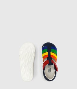 SU TIDAL BQ NAVY MULTI LEATHER