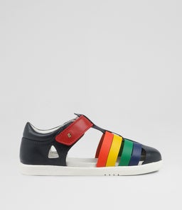 KP TIDAL BQ NAVY MULTI LEATHER