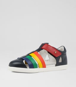 KP TIDAL BQ NAVY MULTI LEATHER