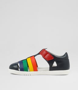 KP TIDAL BQ NAVY MULTI LEATHER