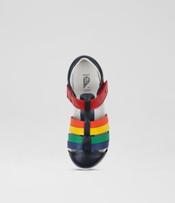 KP TIDAL BQ NAVY MULTI LEATHER