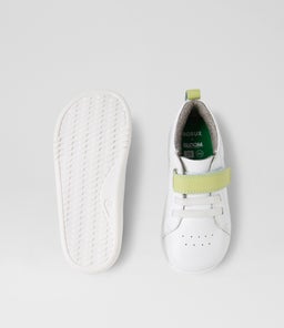 IW PACE BQ OPTICAL WHITE SHADOW LIME LEATHER