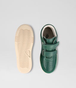 KP CHAMP HIGH BQ DEEP EMERALD CHALK LEATHER