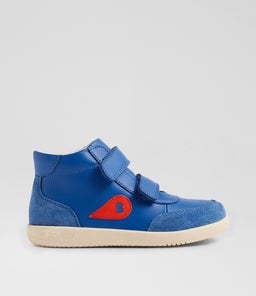 KP CHAMP HIGH BQ OLYMPIAN BLUE LEATHER