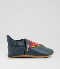 SS DINOSAUR BQ NAVY LEATHER