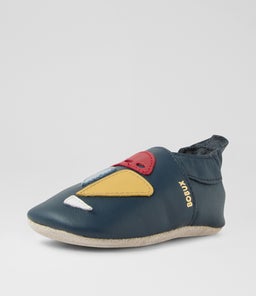 SS YACHT BQ NAVY LEATHER