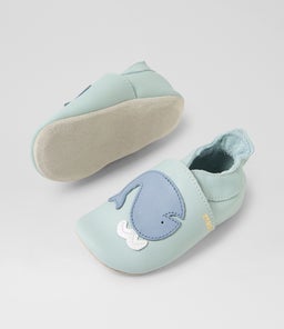 SS MOBY BQ SKY GREY LEATHER