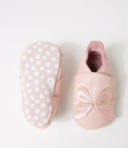 SS GLITTER WINGS BQ BLOSSOM LEATHER