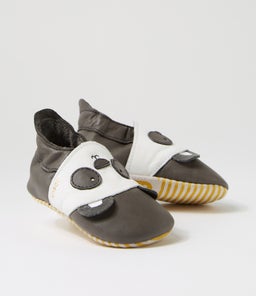 SS BAM BOO BQ CHARCOAL LEATHER