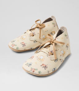 SS DIGGER LACE BQ WHITE SWAN MULTI LEATHER