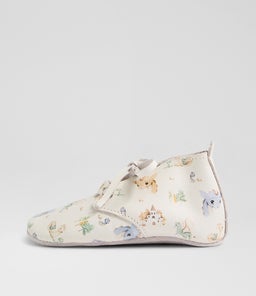 SS DRAGON LACE BQ WHITE MULTI LEATHER
