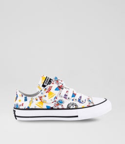 CTAS OX JUNIOR C1 WHITE RED CANVAS
