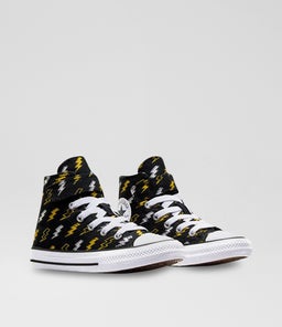 CTAS HI JUNIOR C1 BLACK YELLOW WHITE CANVAS