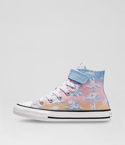 CTAS HI JUNIOR C1 BLUE PINK CANVAS
