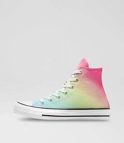 CTAS HI JUNIOR C1 GREEN PINK GREEN CANVAS