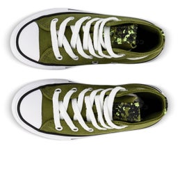 CTAS HI JUNIOR C1 GREEN BLACK WHITE CANVAS