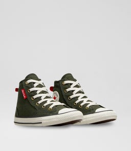 CTAS HI JUNIOR C1 GREEN WHITE RED CANVAS