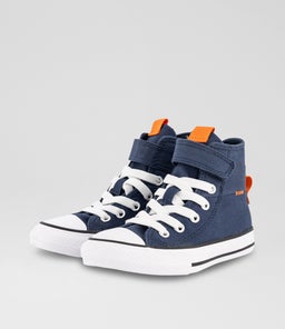 CTAS HI JUNIOR C1 NAVY PINK WHITE CANVAS