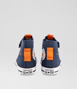 CTAS HI JUNIOR C1 NAVY PINK WHITE CANVAS
