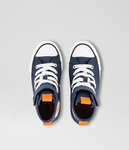 CTAS HI JUNIOR C1 NAVY PINK WHITE CANVAS