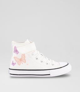 CTAS HI JUNIOR C1 WHITE PINK PURPLE CANVAS