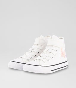 CTAS HI JUNIOR C1 WHITE PINK PURPLE CANVAS