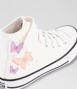 CTAS HI JUNIOR C1 WHITE PINK PURPLE CANVAS