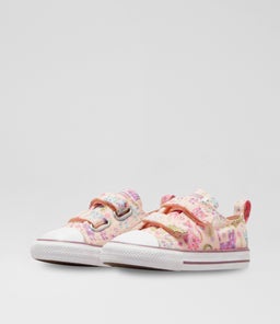 CTAS OX TODDLER C1 PINK PURPLE WHITE CANVAS