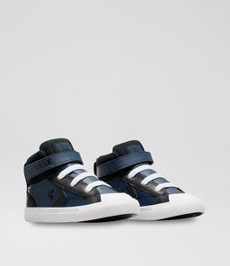 PRO BLAZE TODDLER C1 NAVY BLACK WHITE LEATHER
