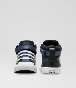 PRO BLAZE TODDLER C1 NAVY BLACK WHITE LEATHER