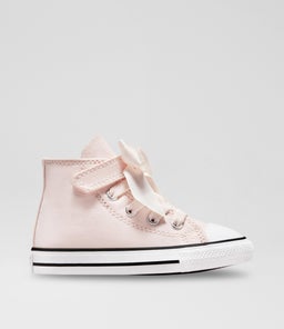 CTAS HI BOWS TODDLER C1 PINK WHITE CANVAS