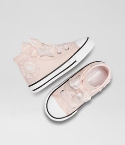 CTAS HI BOWS TODDLER C1 PINK WHITE CANVAS
