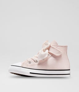 CTAS HI BOWS TODDLER C1 PINK WHITE CANVAS
