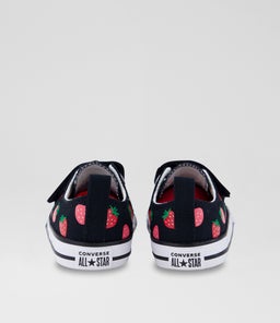 CTAS LOW TODDLER C1 BLACK PINK CANVAS