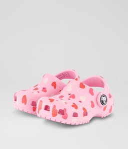 CLASSIC CLOG TDLR CC FLAMINGO PINK EVA
