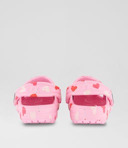 CLASSIC CLOG TDLR CC FLAMINGO PINK EVA