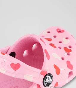 CLASSIC CLOG TDLR CC FLAMINGO PINK EVA
