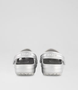 CLASSIC CLOG JNR CC SILVER METALLIC EVA