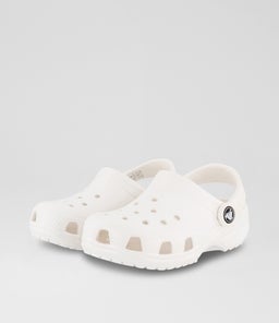CLASSIC CLOG JNR CC WHITE IRIDESCENT EVA