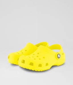 CLASSIC CLOG JNR CC ACIDITY YELLOW EVA