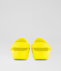 CLASSIC CLOG JNR CC ACIDITY YELLOW EVA