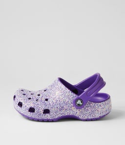 CLASSIC GLITTER K JNR CC NEON PURPLE MULTI CROSLITE