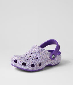 CLASSIC GLITTER K JNR CC NEON PURPLE MULTI CROSLITE