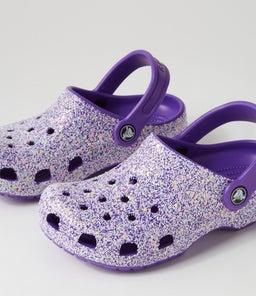 CLASSIC GLITTER K JNR CC NEON PURPLE MULTI CROSLITE
