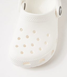 206990 CLASSIC CLOG TDLR CC WHITE CROSLITE