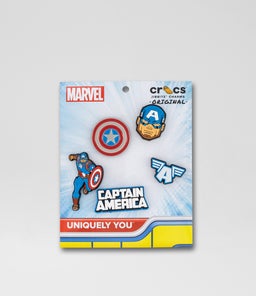JIBBITZ CAPTAIN AMERICA CC MULTI NONE