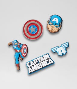 JIBBITZ CAPTAIN AMERICA CC MULTI NONE